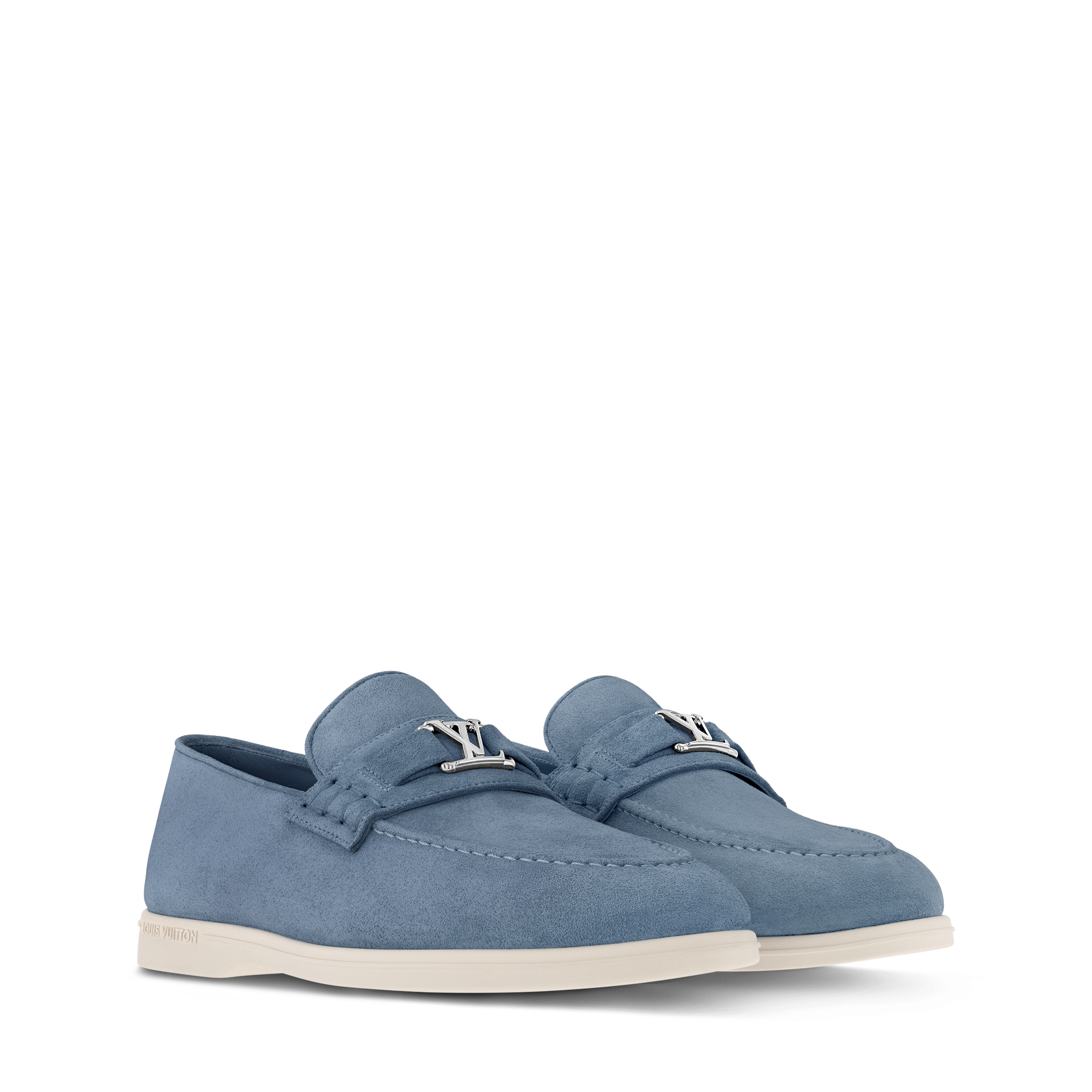 LOUIS VUITTON 水色 ローファーライトブルードライビングシューズ24 Estate Loafer - Shoes | LOUIS VUITTON